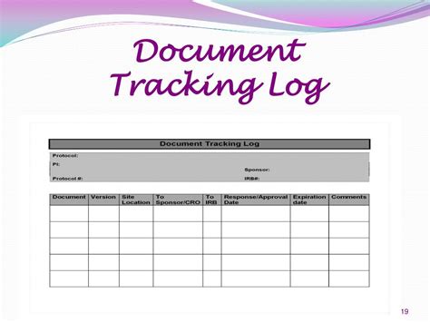 doctracking|document tracking log.